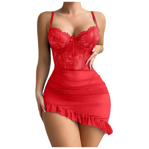 Transparent Underwire Bra Erotic Set Sexy Fairy Lingerie Women's See