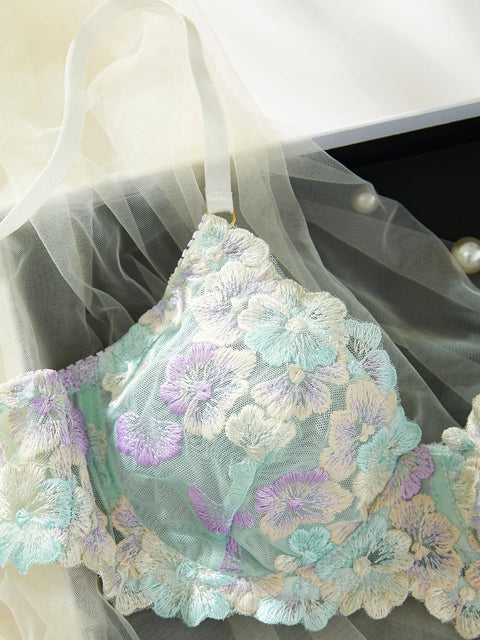 Fancy Lingerie Sexy Delicate Underwear Lace Embroidery
